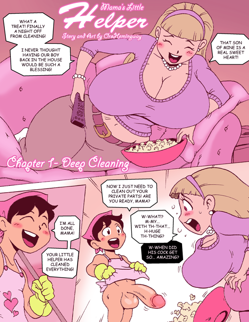 [Orohemingway] Mamas Little Helper Porn Comic