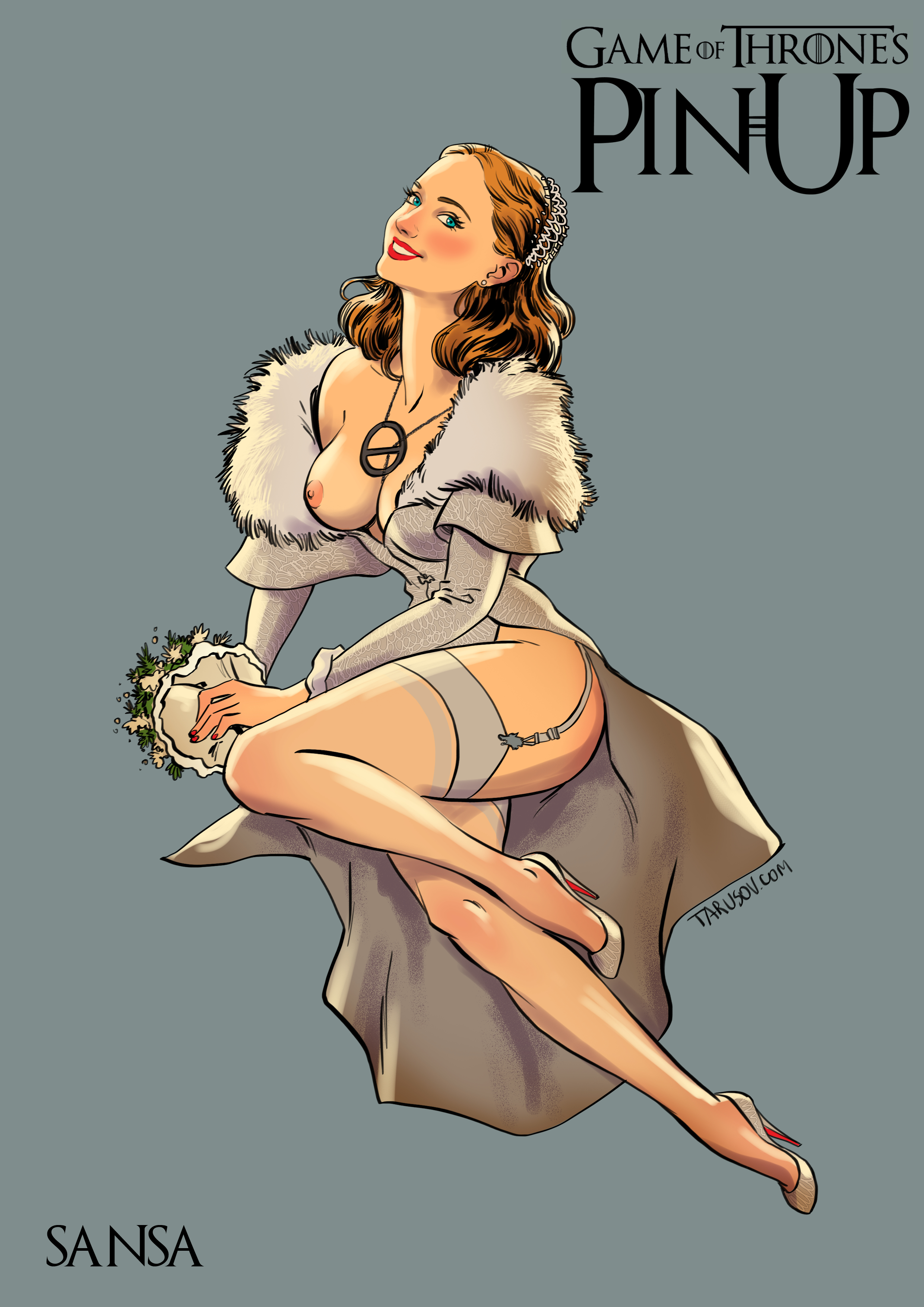 Andrew Tarusov - Game of Thrones Pin-up Porn Comic