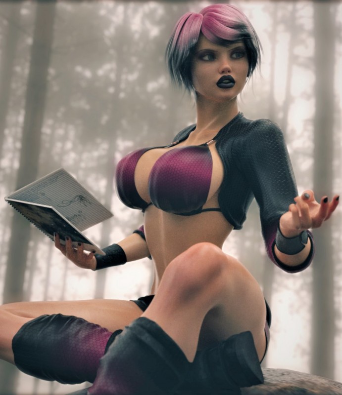 DB-Spencer - Into The Woods 3D Porn Comic