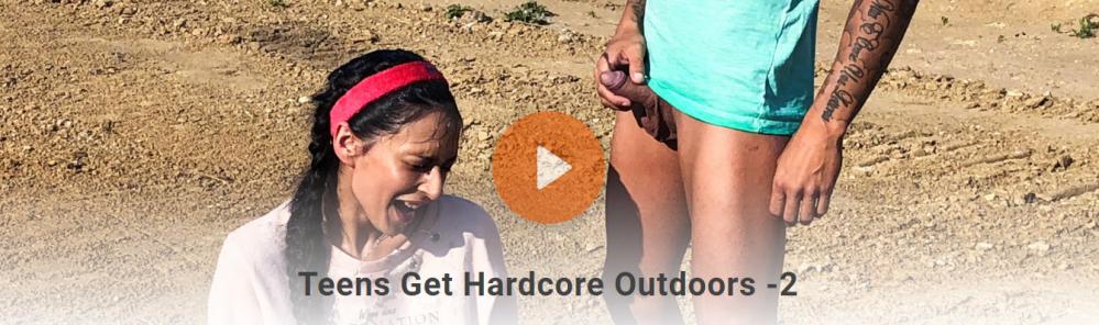 Ashely Ocean - Teens Get Hardcore Outdoors 2